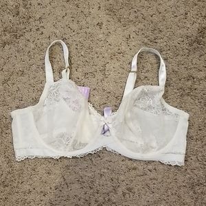 Floral Lace Unlined Bra